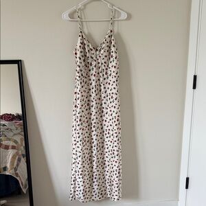 A New Day White Floral Maxi Dress